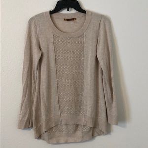 Belldini Hi-Lo Open Knit Lightweight Sweater